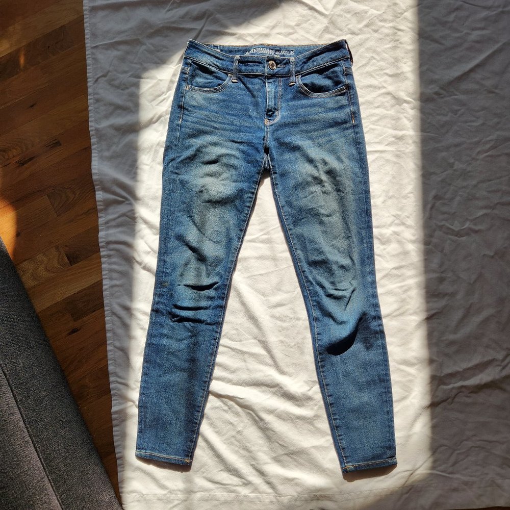 High Waisted Skinny Jeans